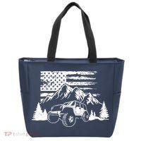 American Offroad USA Flag Atv Utv 4x4 Off Roading QUAD Tote Bag thumb 0
