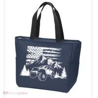 American Offroad USA Flag Atv Utv 4x4 Off Roading QUAD Tote Bag thumb 3