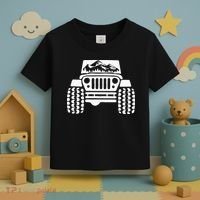 American Offroad Us Flag Forest Peace Love Offroad Toddler T-Shirt thumb 3