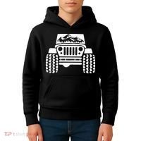 American Offroad Us Flag Forest Peace Love Offroad Kids Hoodie thumb 4