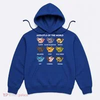  Axolotl Of World  Hoodie thumb 0