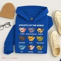  Axolotl Of World  Hoodie thumb 4