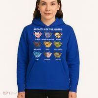  Axolotl Of World  Hoodie thumb 5