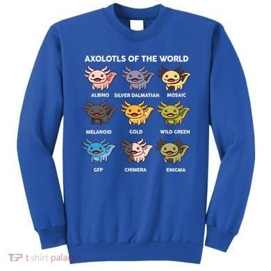  Axolotl Of World  Sweatshirt