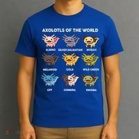  Axolotl Of World  T-Shirt thumb 3