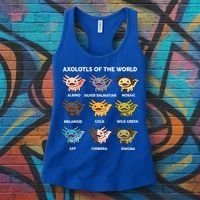  Axolotl Of World  Women's Tank Top thumb 3