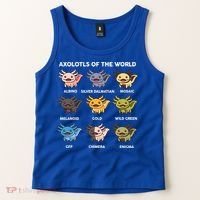  Axolotl Of World  Tank Top thumb 2