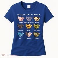  Axolotl Of World  Women's T-Shirt thumb 0