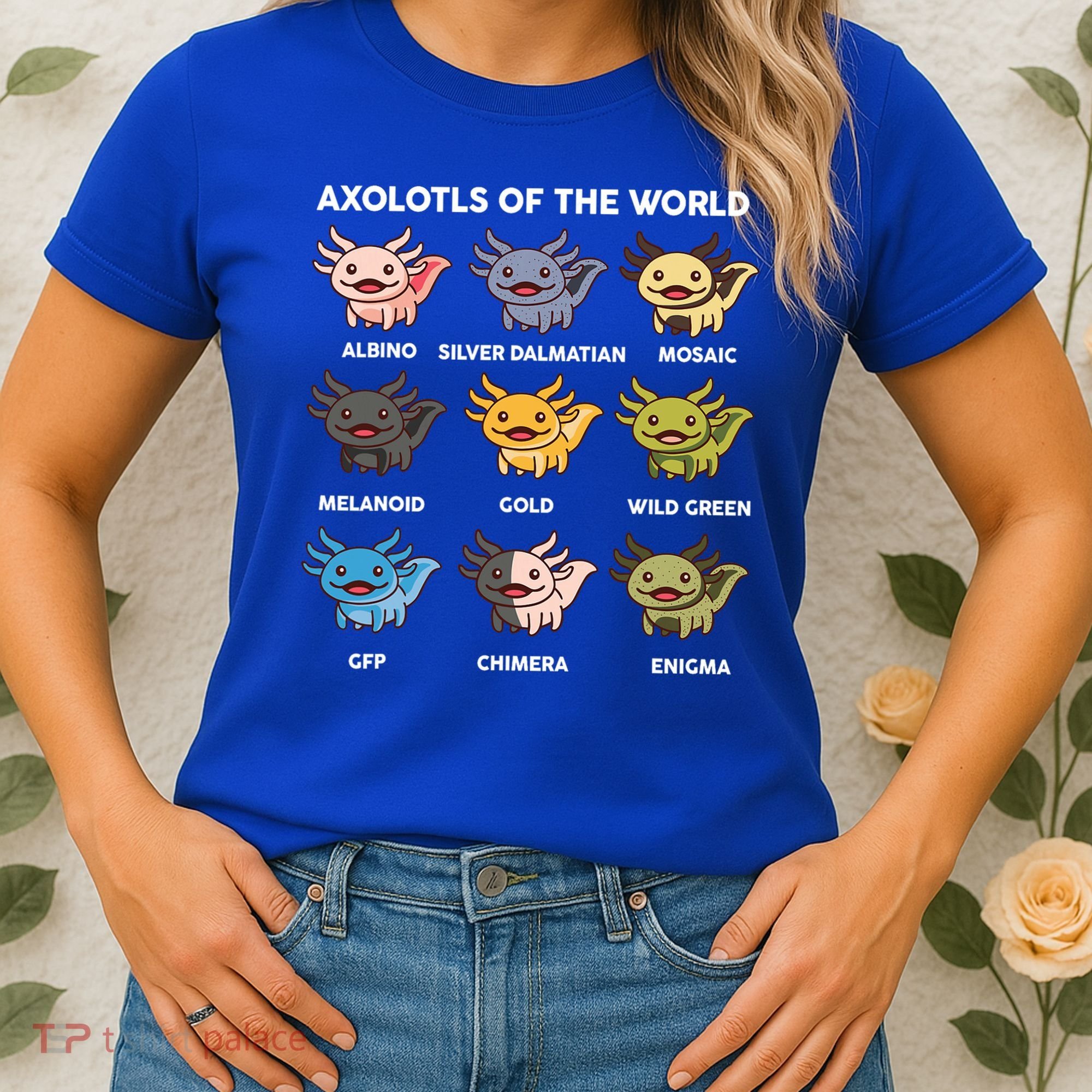 Axolotl Of World  Women's T-Shirt