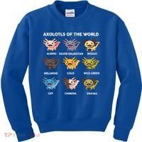  Axolotl Of World  Kids Sweatshirt thumb 0