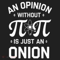 An Opinion Without Pi Is Just An Onion Clever Math Pun Cute Gift Beanie thumb 2