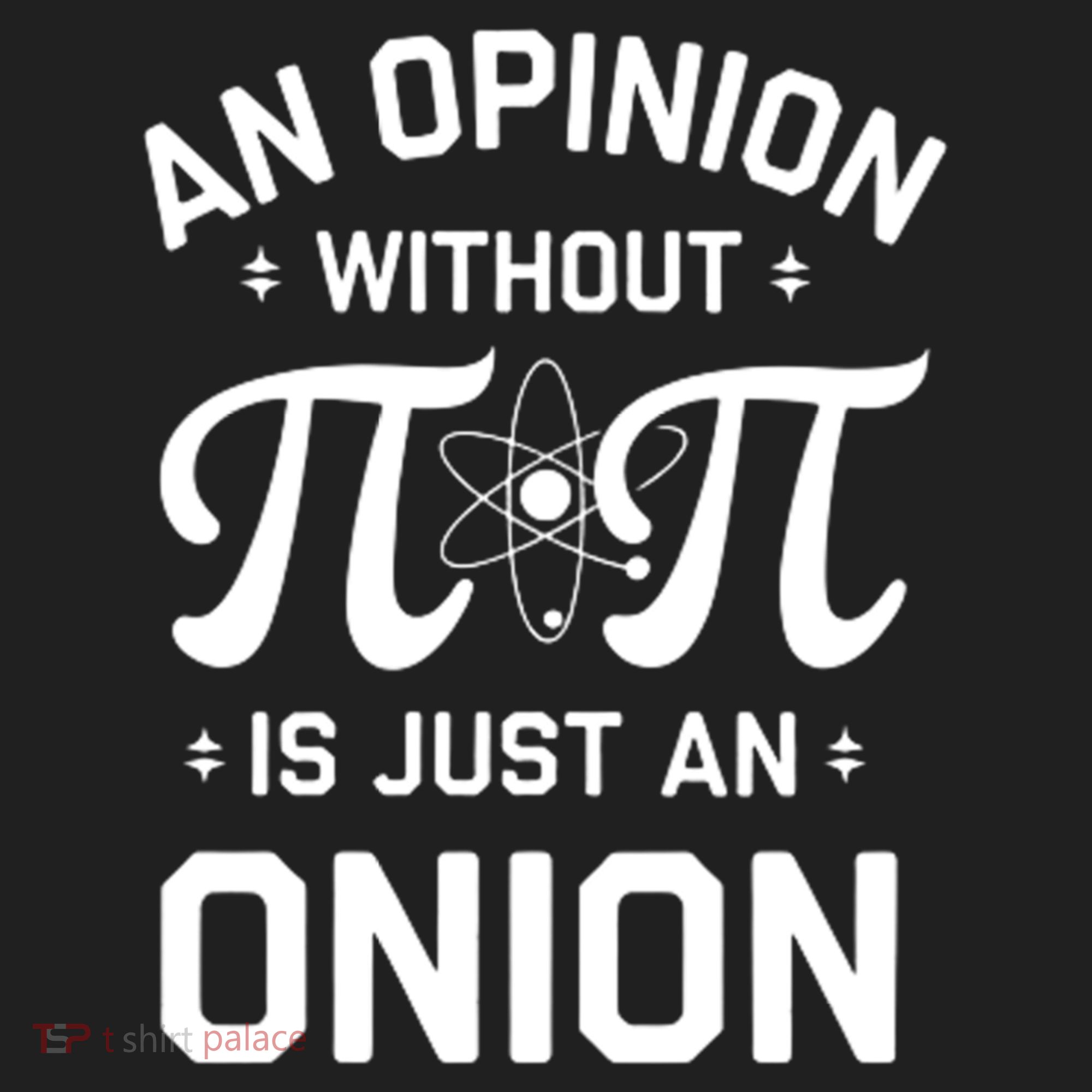 An Opinion Without Pi Is Just An Onion Clever Math Pun Cute Gift Hat