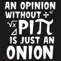 An Opinion Without Pi Is Just An Onion Happy Pi Day Great Gift Women's Hoodie thumb 2