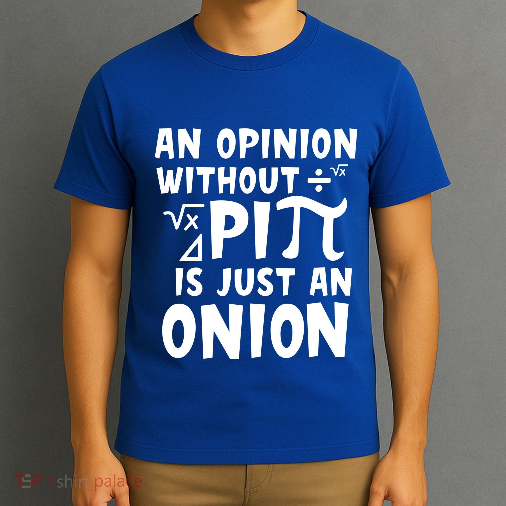 An Opinion Without Pi Is Just An Onion Happy Pi Day Great Gift T-Shirt