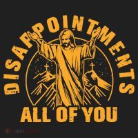 All Of You Disappointments Jesus Retro Women's Sweatshirt thumb 2