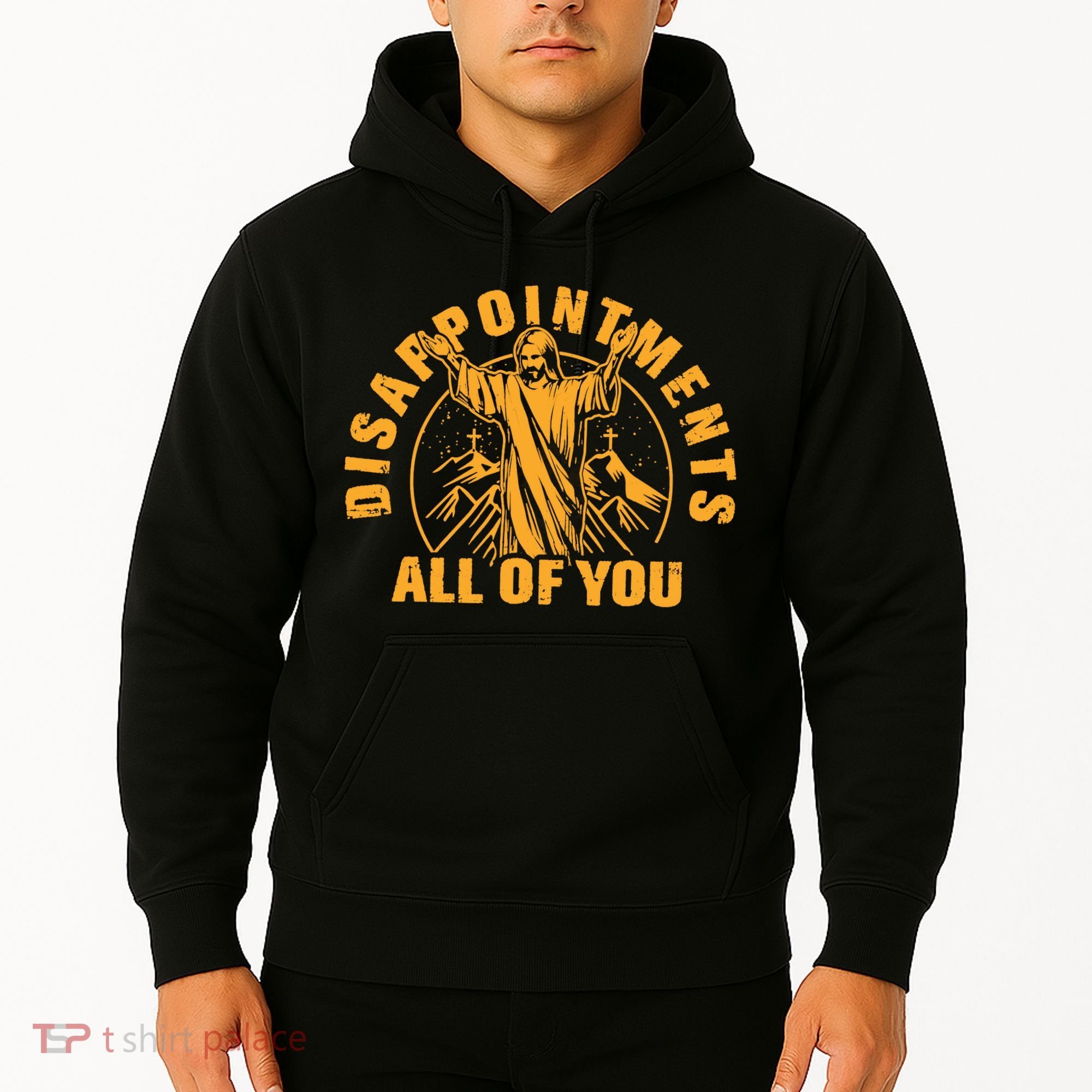 All Of You Disappointments Jesus Retro Hoodie