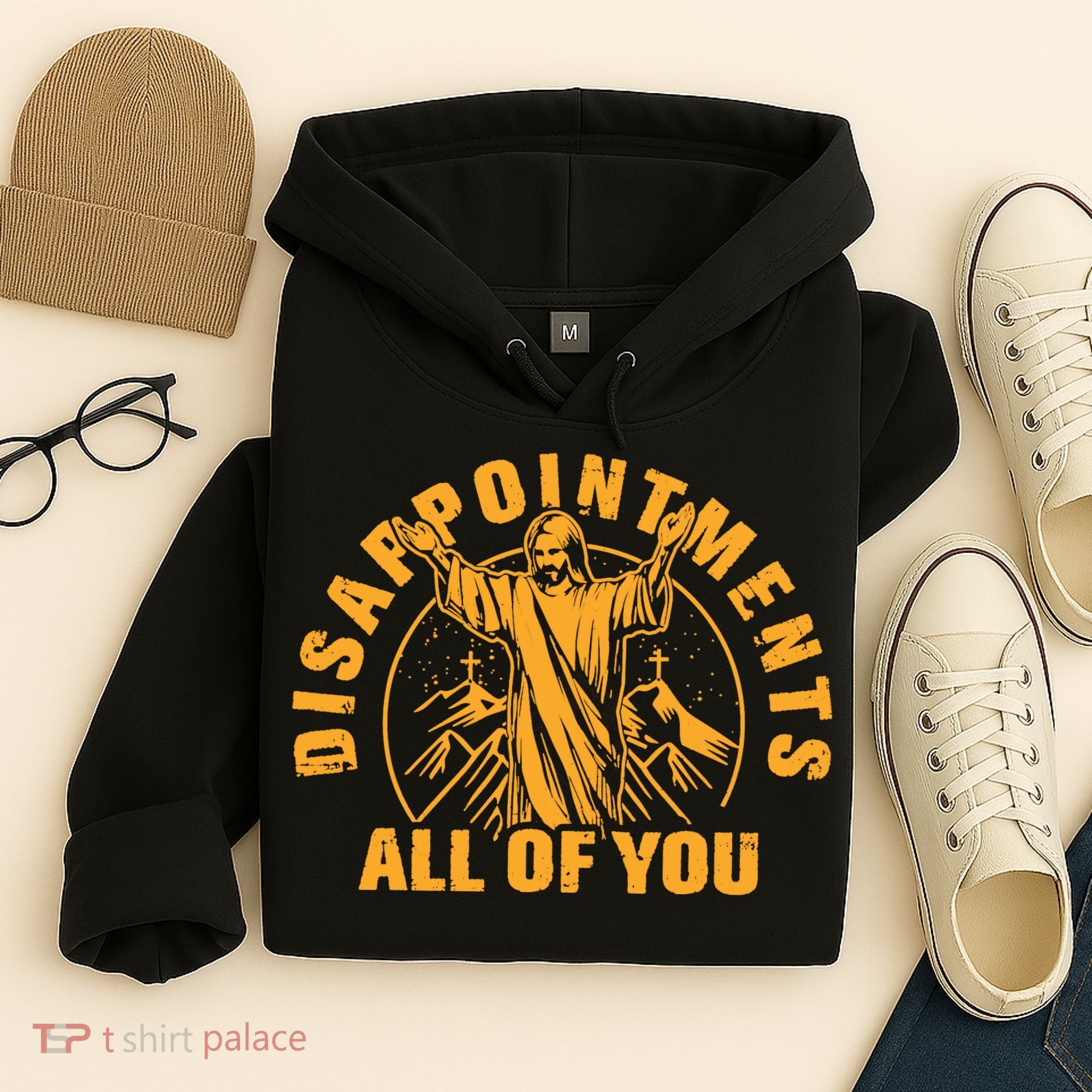 All Of You Disappointments Jesus Retro Hoodie