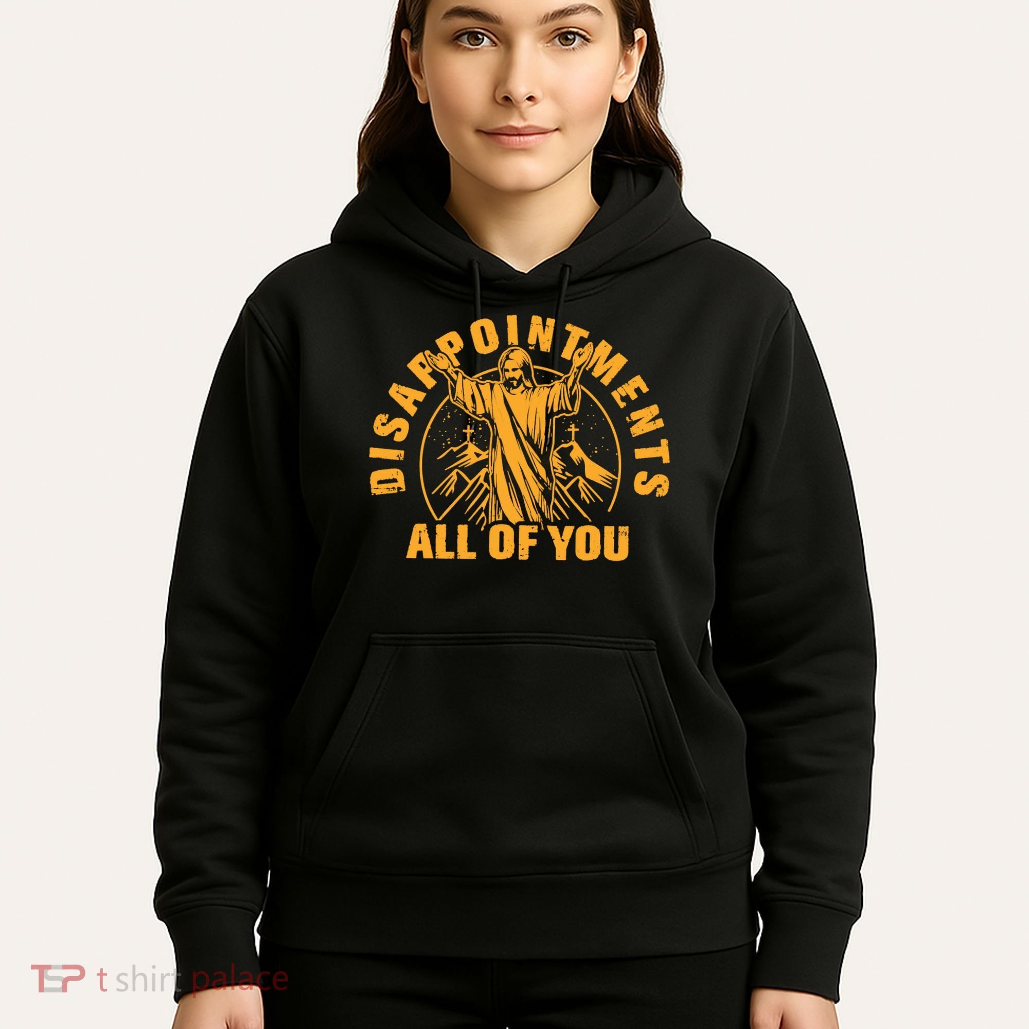 All Of You Disappointments Jesus Retro Hoodie