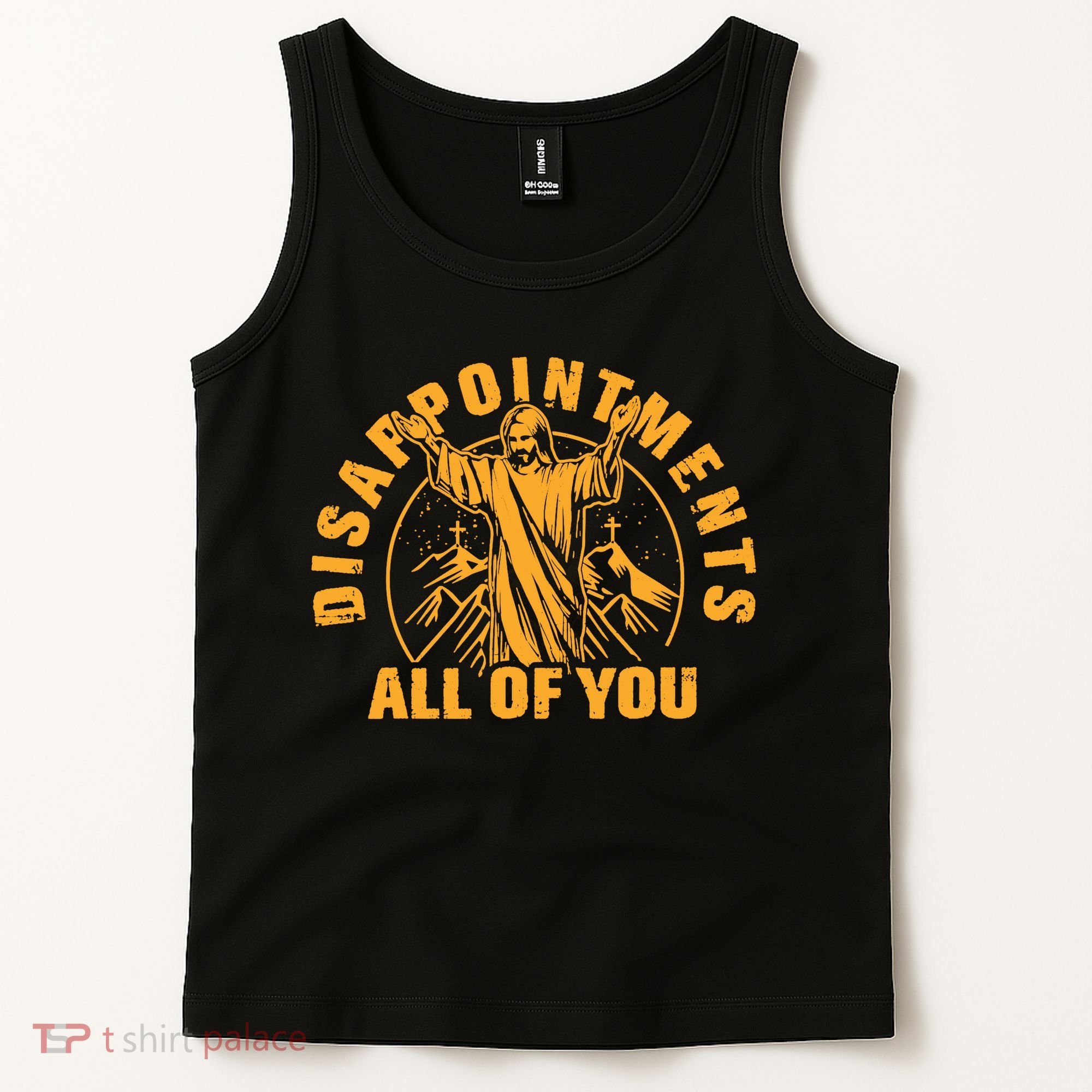 All Of You Disappointments Jesus Retro Tank Top