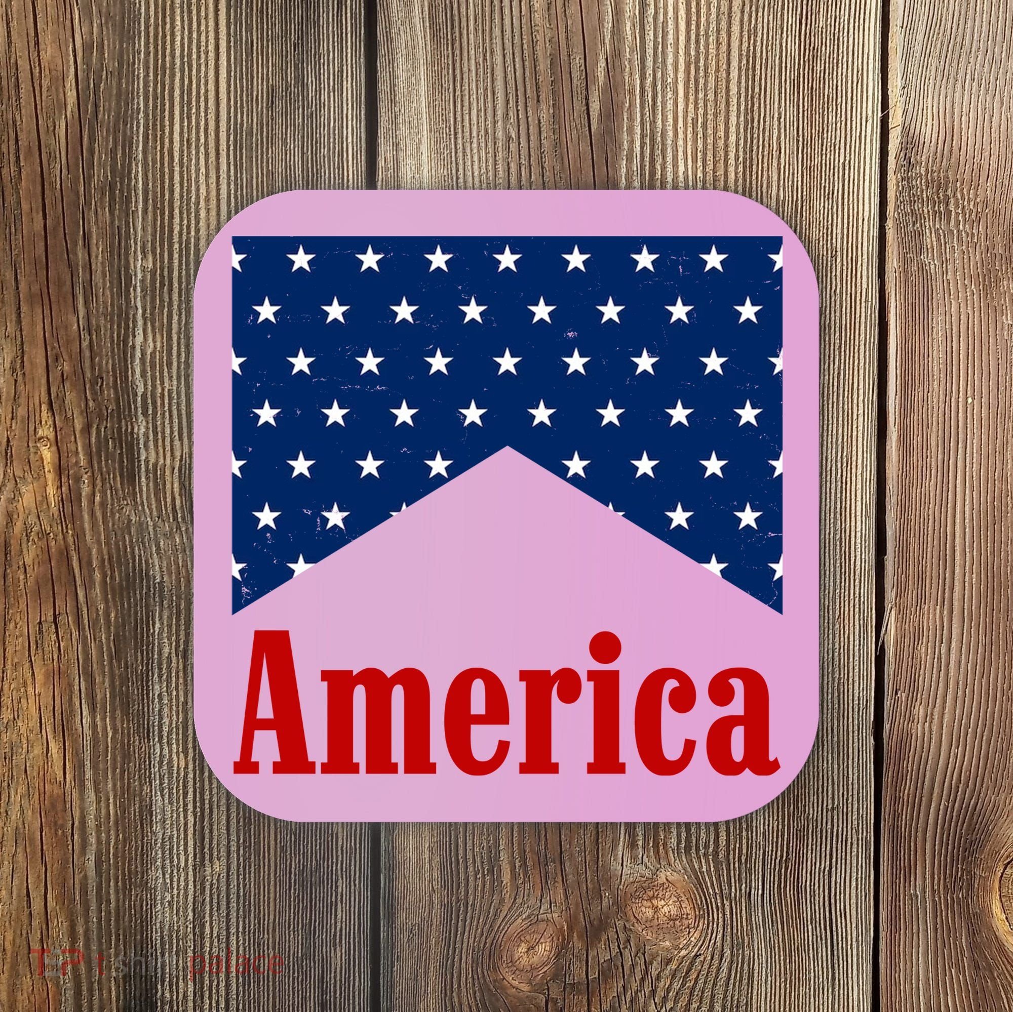 America Patriotic 4th Of July Coaster