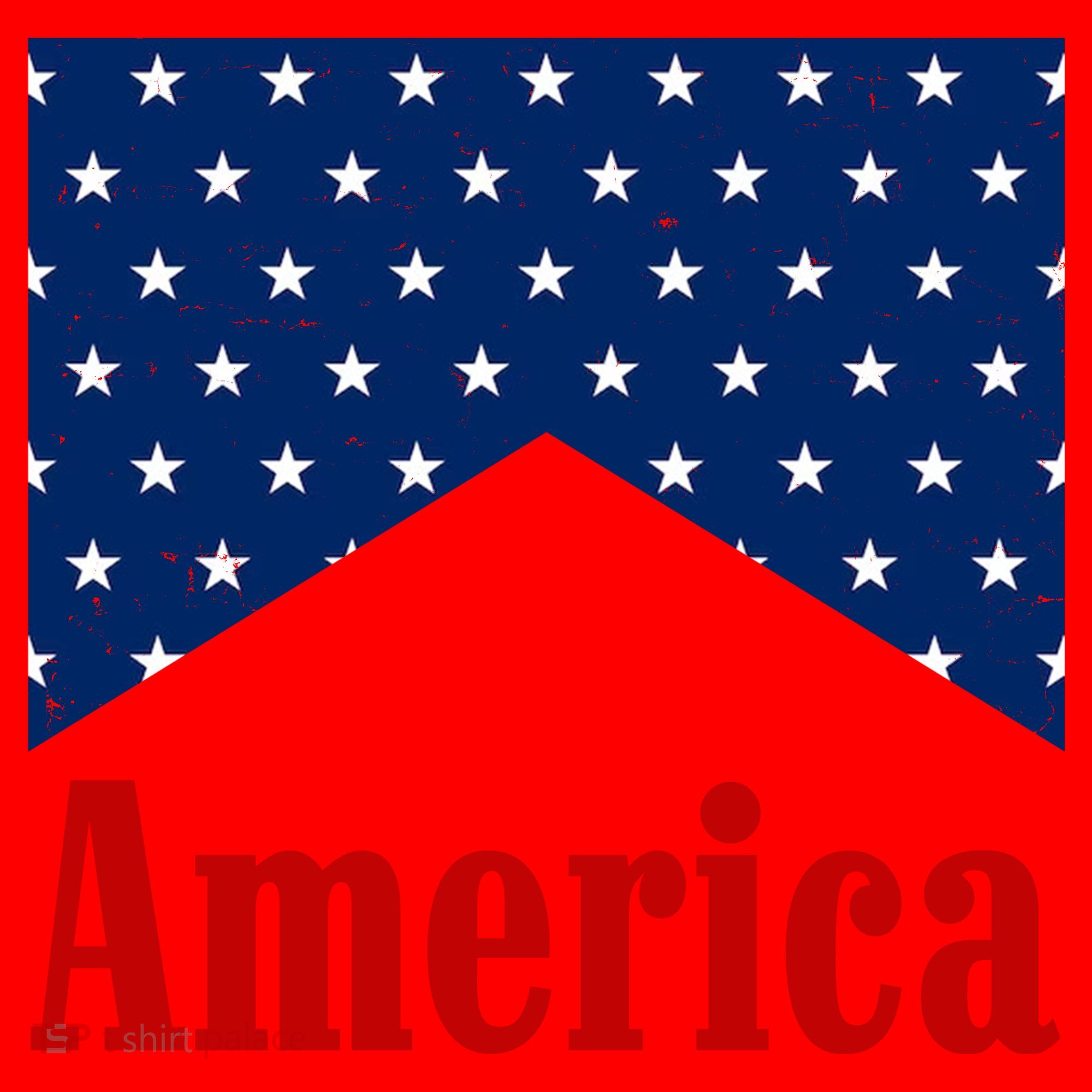 America Patriotic 4th Of July Santa Hat