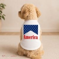 America Patriotic 4th Of July Doggie Tank thumb 2