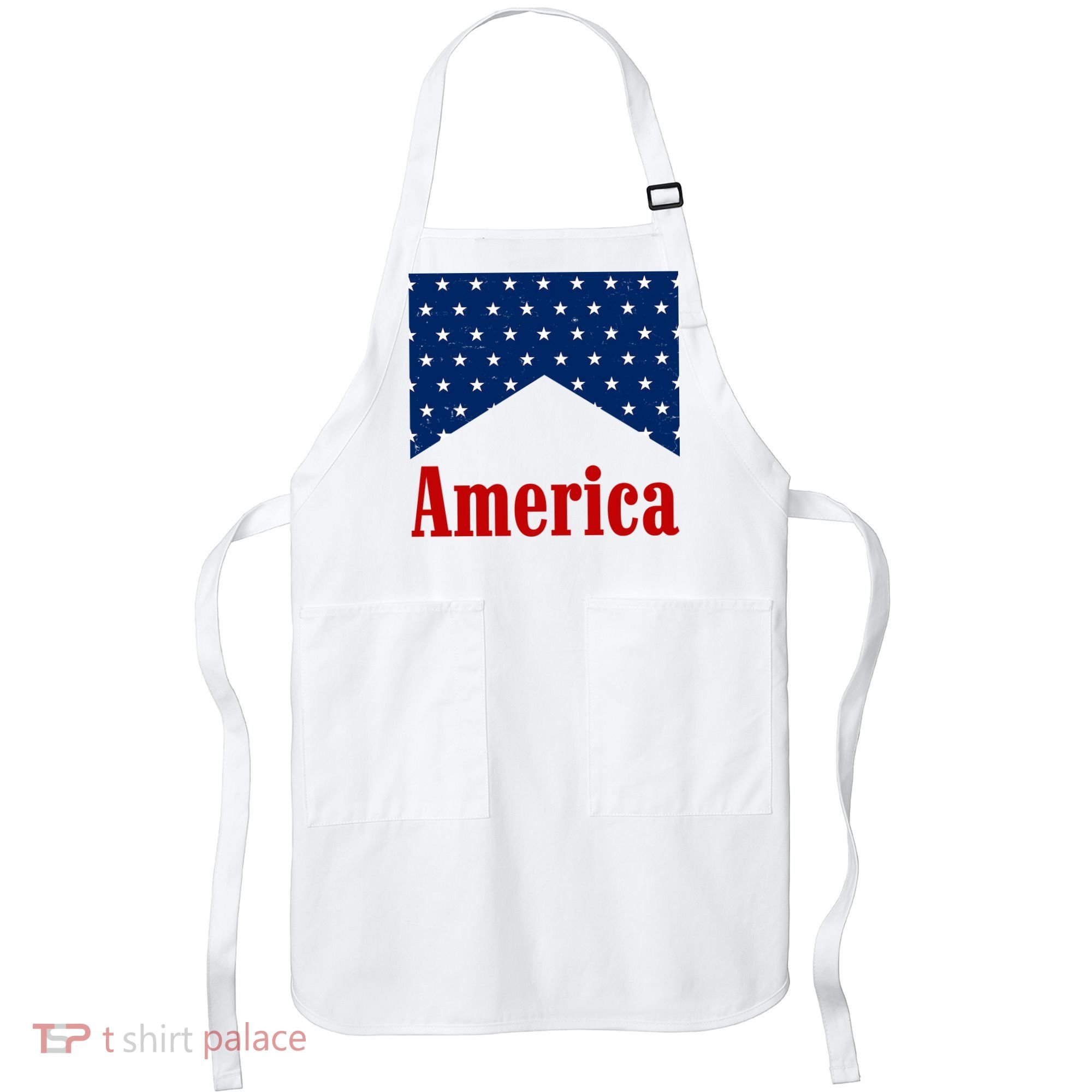 America Patriotic 4th Of July Apron