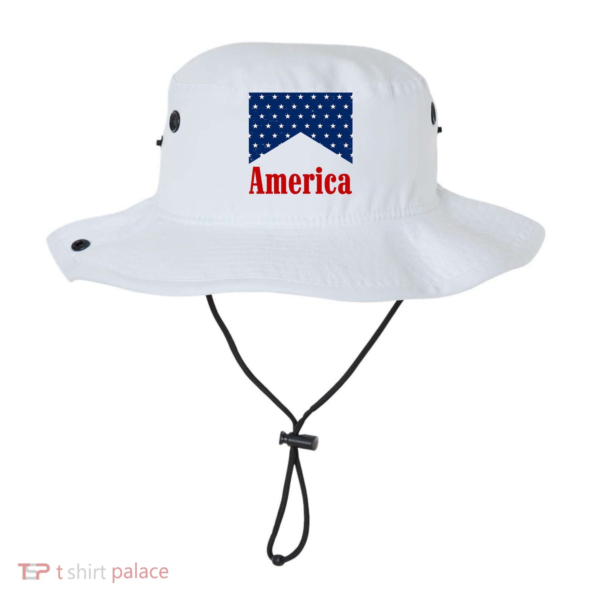 America Patriotic 4th Of July Bucket Hat