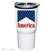 America Patriotic 4th Of July Tumbler thumb 0