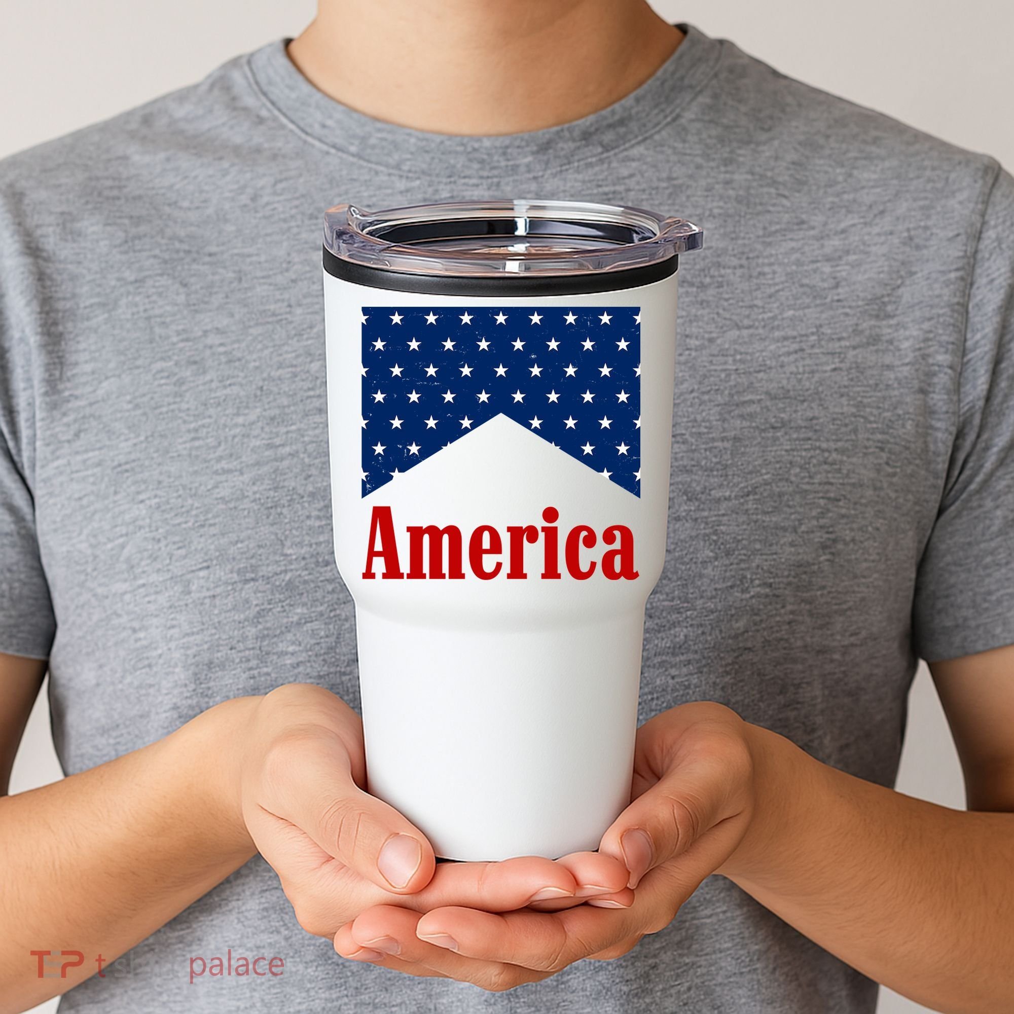 America Patriotic 4th Of July Tumbler