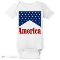 America Patriotic 4th Of July Baby Bodysuit thumb 0