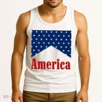 America Patriotic 4th Of July Tank Top thumb 3