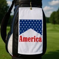 America Patriotic 4th Of July Golf Towel thumb 2