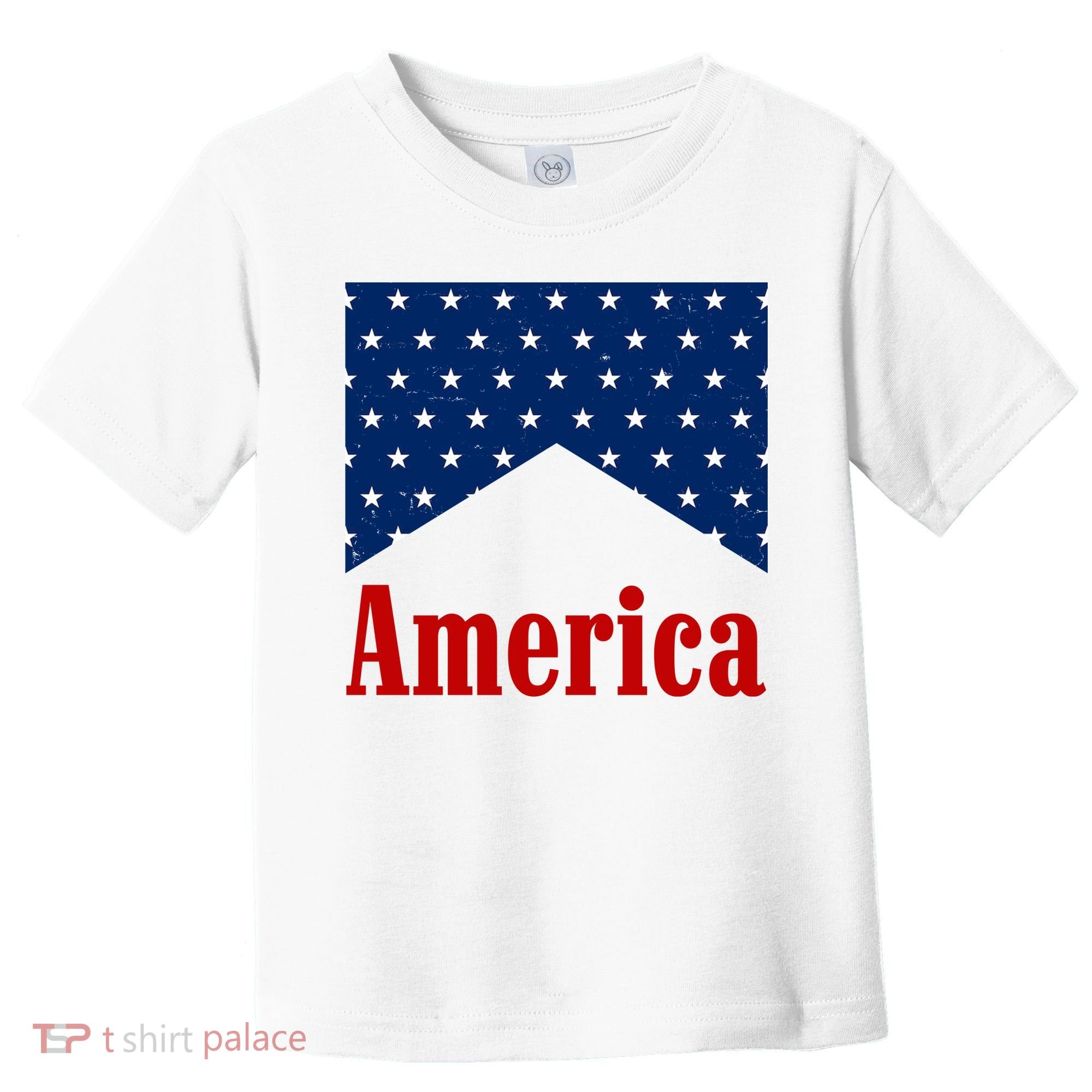 America Patriotic 4th Of July Toddler T-Shirt