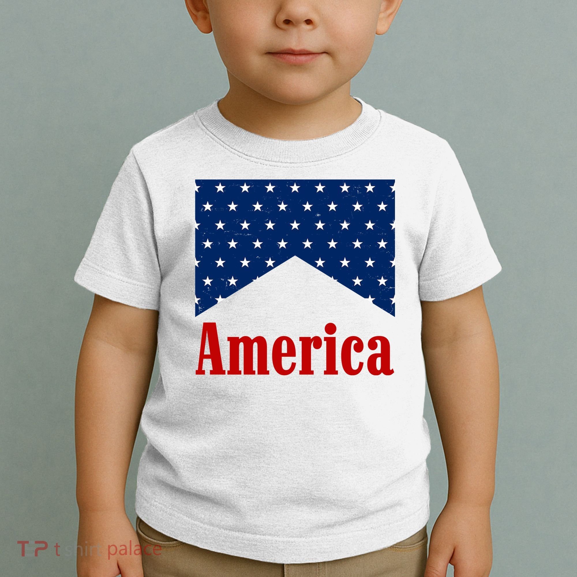 America Patriotic 4th Of July Toddler T-Shirt