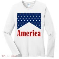 America Patriotic 4th Of July Women's Long Sleeve Shirt thumb 0