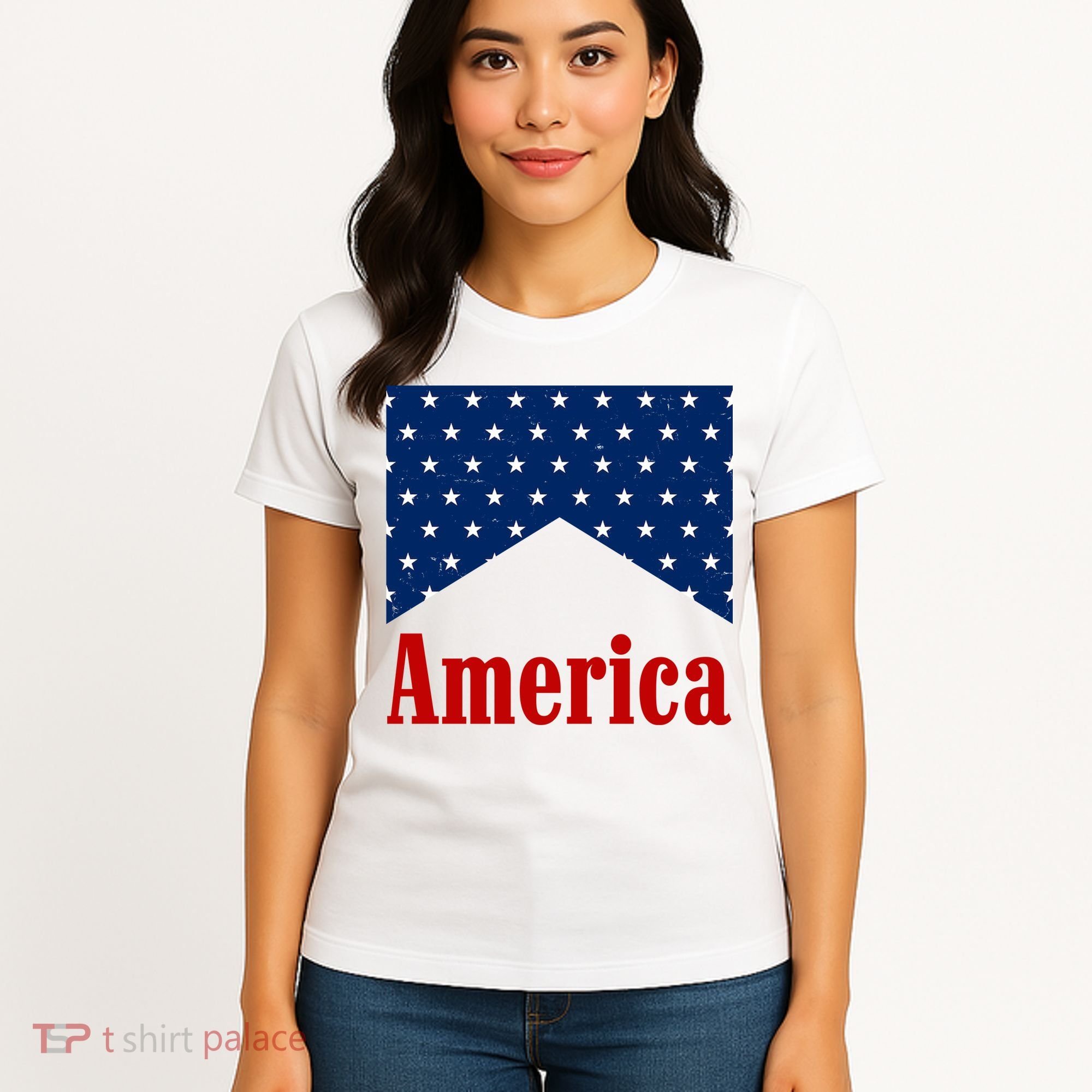 America Patriotic 4th Of July Women's T-Shirt
