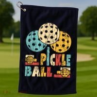 Awesome Pickleball Golf Towel thumb 1