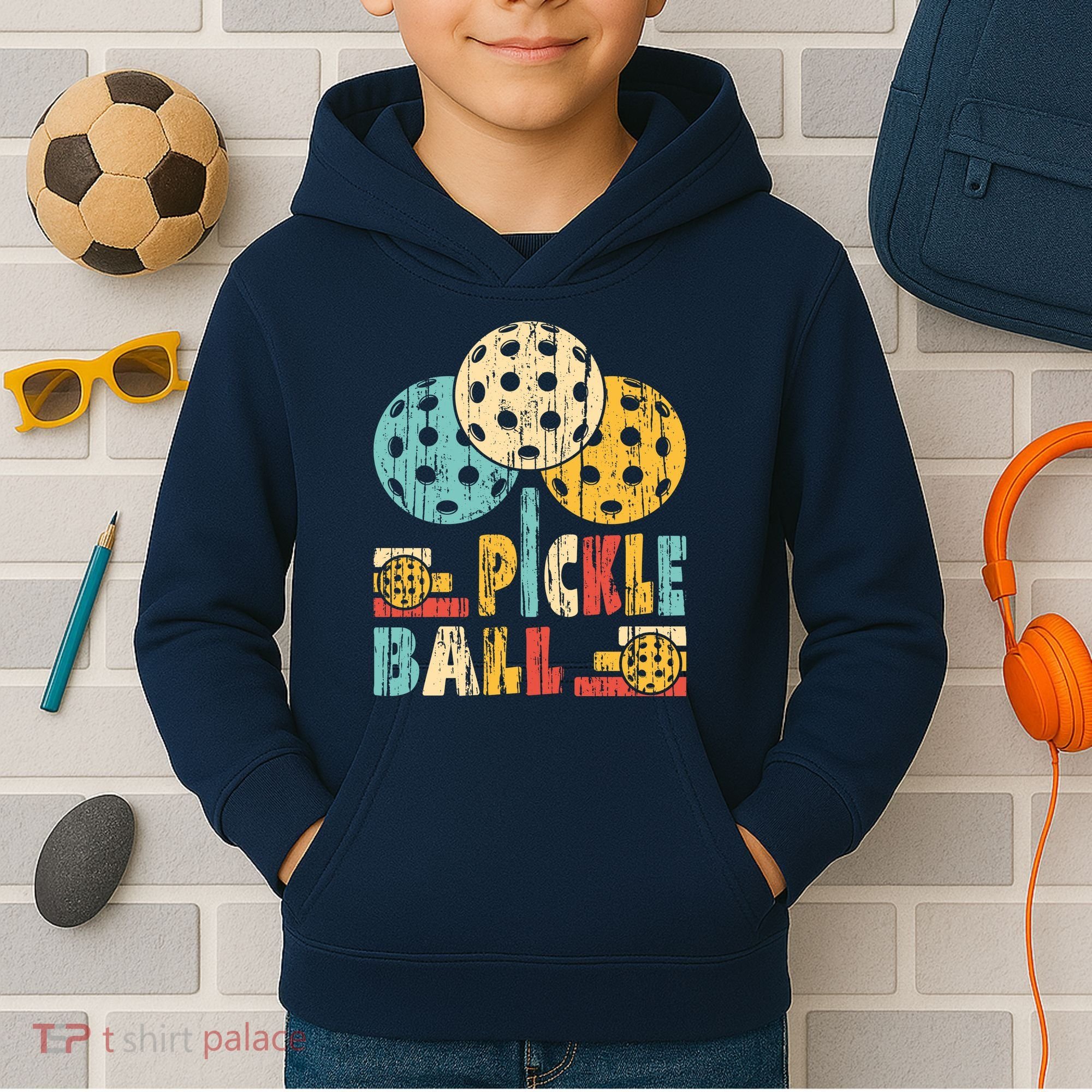 Awesome Pickleball Kids Hoodie