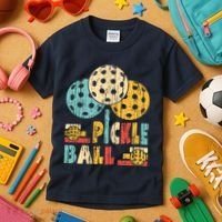 Awesome Pickleball Kids T-Shirt thumb 3