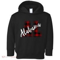 Alabama Plaid Al Toddler Hoodie thumb 0