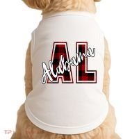 Alabama Plaid Al Doggie Tank thumb 0