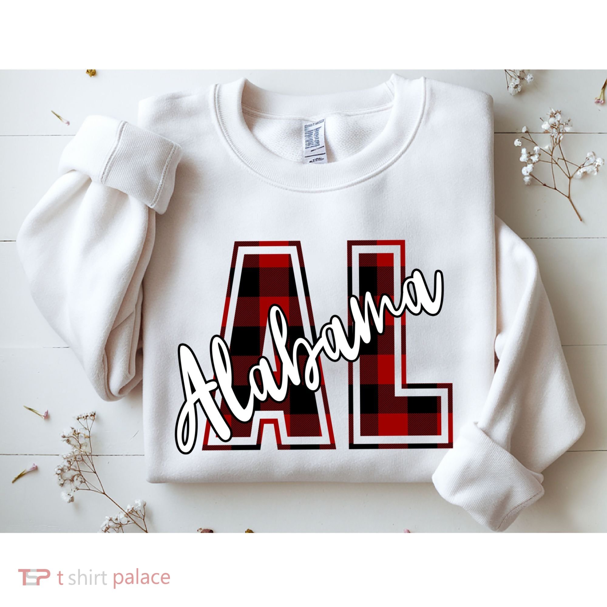 Alabama Plaid Al Sweatshirt