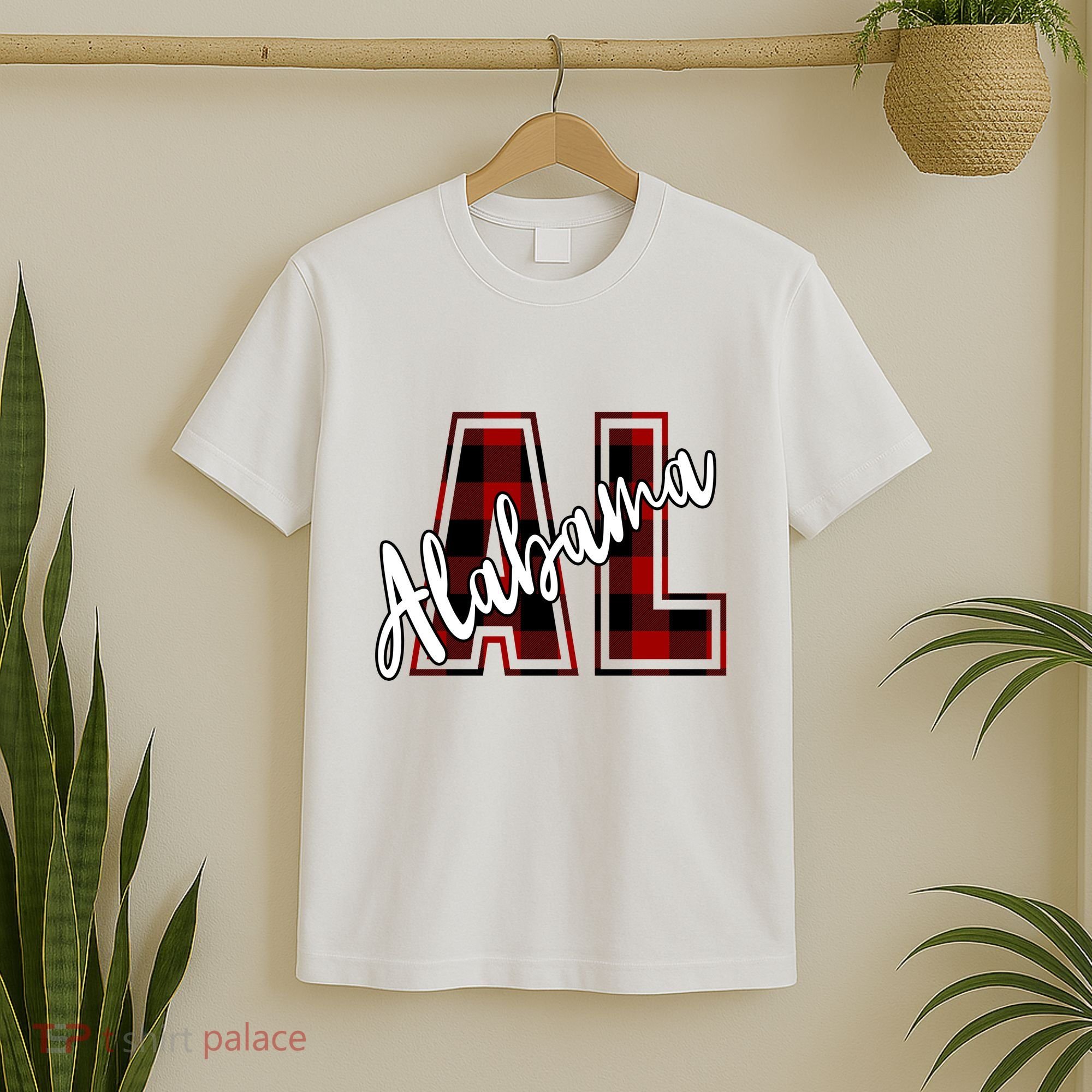 Alabama Plaid Al T-Shirt