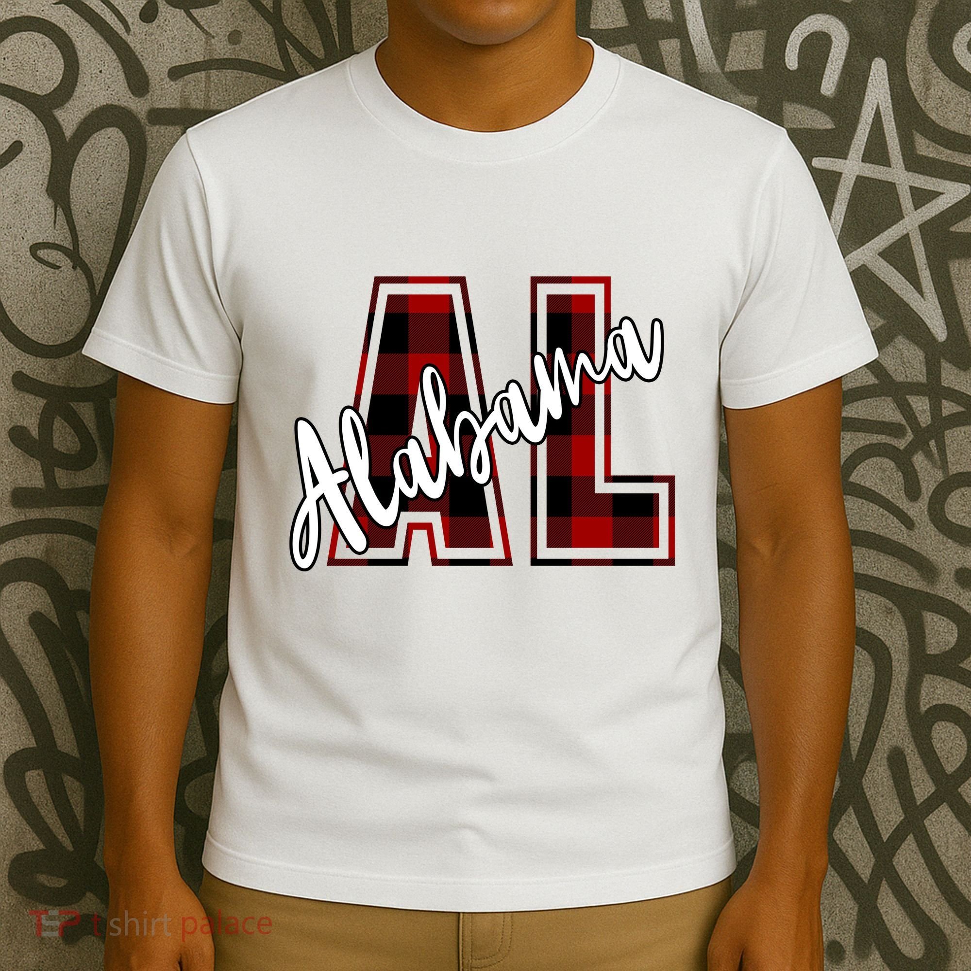Alabama Plaid Al T-Shirt