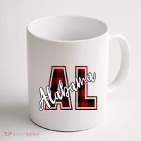 Alabama Plaid Al Coffee Mug thumb 1
