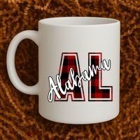 Alabama Plaid Al Coffee Mug thumb 2