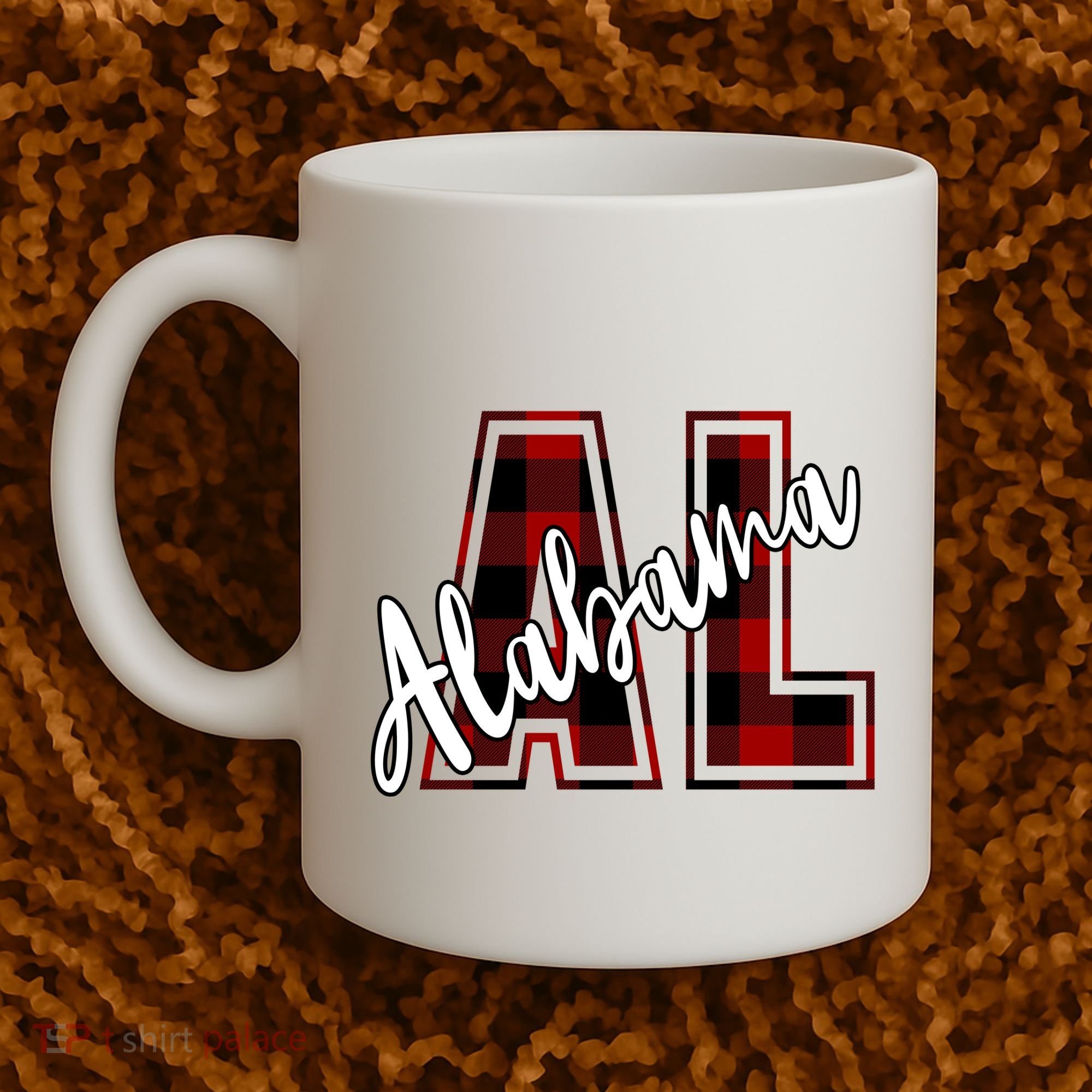 Alabama Plaid Al Coffee Mug