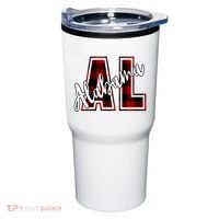 Alabama Plaid Al Tumbler thumb 0