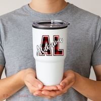 Alabama Plaid Al Tumbler thumb 2